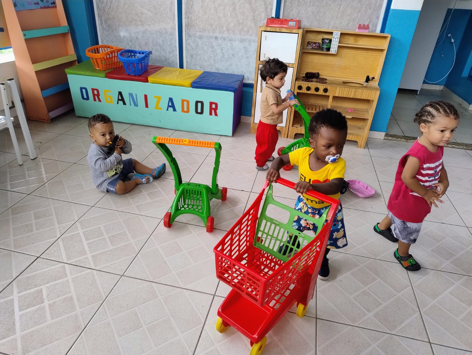 Interação nos Espaços Pedagógicos – Instituto Alcançando Vidas